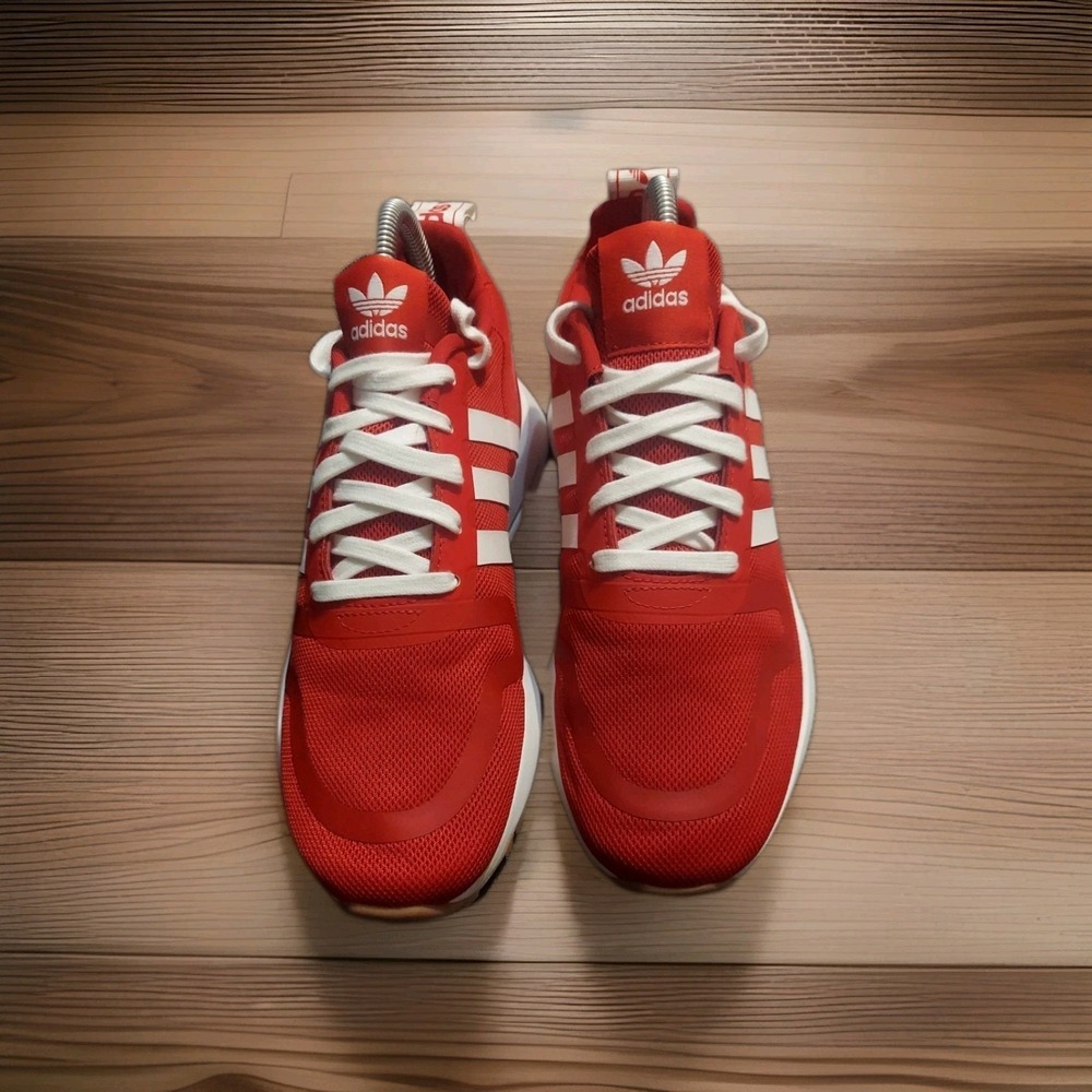 Adidas Originals MultiX Men's Size 6.5 Athletic Sneaker‎ Red White Shoes Walking